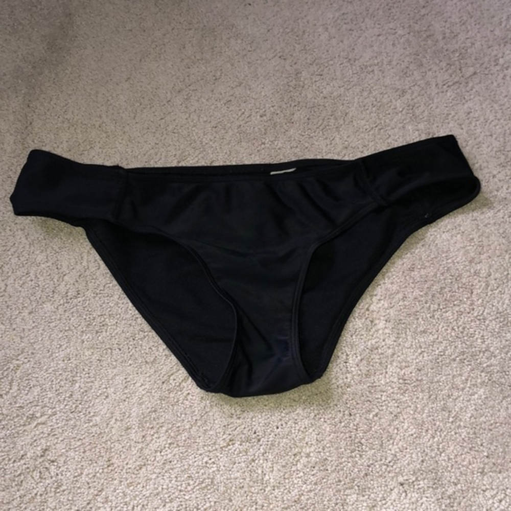 Abercrombie‎ & Fitch Bikini Bottom Medium Black